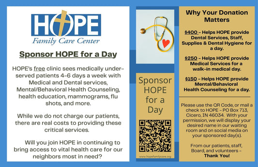 Sponsor HOPE For a Day
